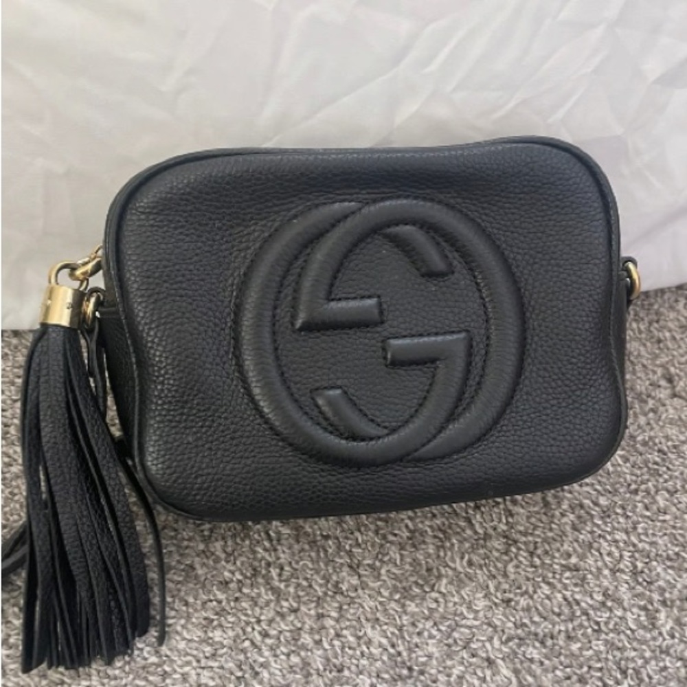 Gucci Soho Bag Black Leather